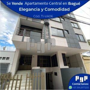 Se Vende Hermoso Apartamento Central en Ibagué